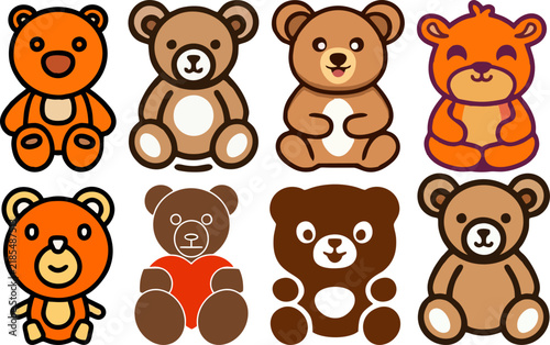 Modern professional grizzly bear logo for a sport team
Bear head outline silhouette cut out vector sticker with Simple Geometric Design of Bear Head and Bear head mascot vector emblem design Mascot 