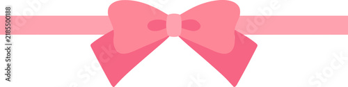 pink ribbon and bow