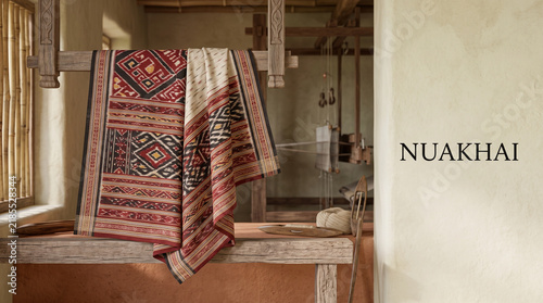 Traditional Sambalpuri Handloom Fabric with 