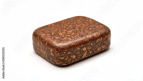 Obraz na płótnie Eco Material Compressed Olive Pit Biomass Composite Block 