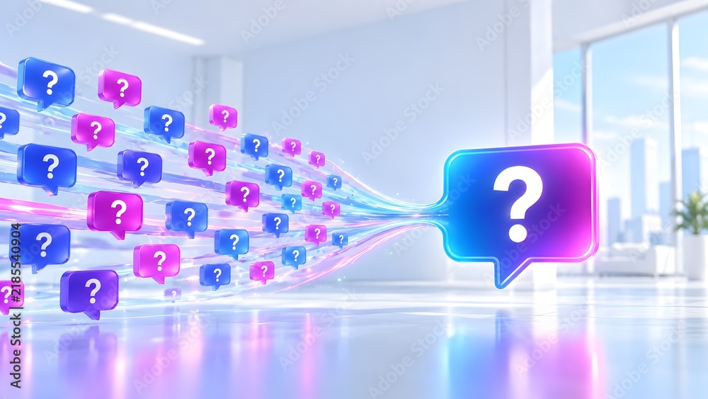 © abusuhail - Customer support network consolidating multiple user queries into central digital feedback system
