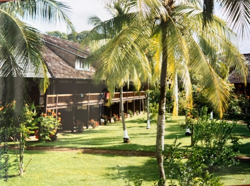 Canvastavla Sehr alte Erinnerungen an Contadora  Beach Resort
In den 90er Jahren