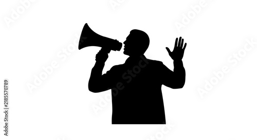 Konstfotografi Minimalist flat white vector silhouette on a white background, clean blank canvas for graphic design projects, empty space for product placement, professional high-key template