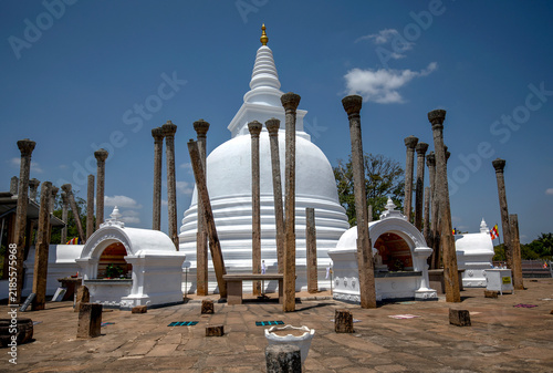 Принти на полотні The Thuparama Dagoba at Anuradhapura in Sri Lanka