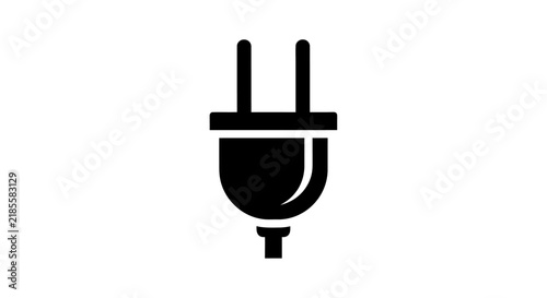 Minimal flat vector silhouette illustration on a solid white background, clean geometric graphic design element for modern web interfaces, presentations, and branding projects.