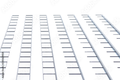 Ultra-clean geometric patterns and converging parallel lines create a versatile visual metaphor for cloud computing architecture, tech scalability, infinite corporate growth, data structures