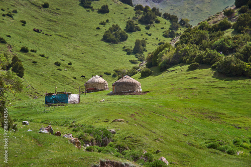Rver valleys Gulcha  , Pamir Highway, Kyrgyzstan