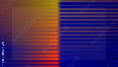 Abstract blue and orange gradient background with soft vertical color transition and translucent rectangular overlay, modern minimalist digital composition