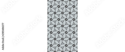 Abstract seamless pattern floral geometric 