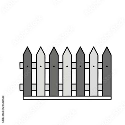 Picket Fence Illustration