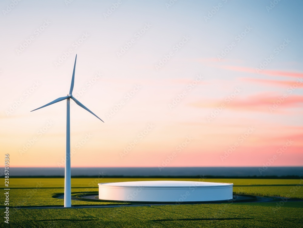 Obraz premium oil and renewable energy