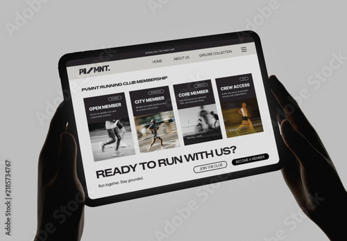 Tablet Gadget Mockup