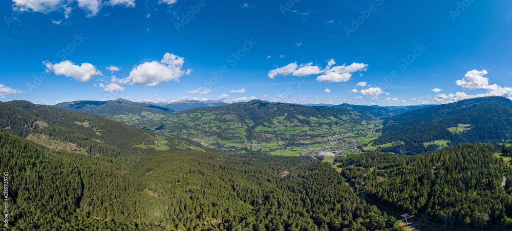 Obraz premium Kreischberg Ski Resort in Summer, Styria, Austria
