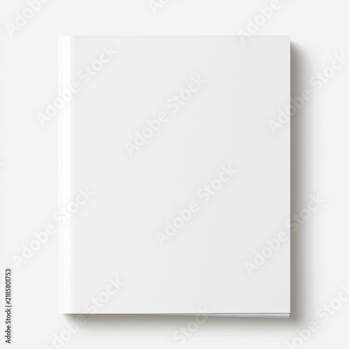 Clean white book cover with soft shadow, suggesting a fresh start