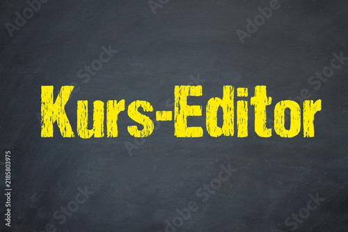 Plakat Kurs-Editor 