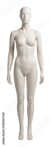 Full Body Female Mannequin Standing Front Facing