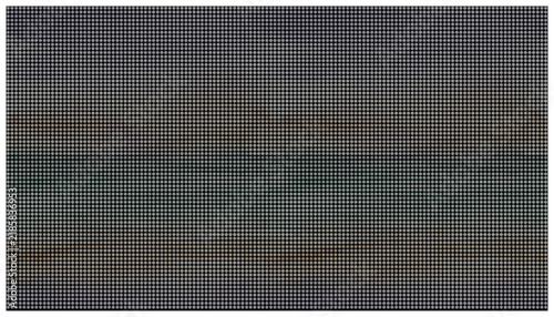 Structured dot grid surface with gentle sunset color gradients for elegant visual identity projects.