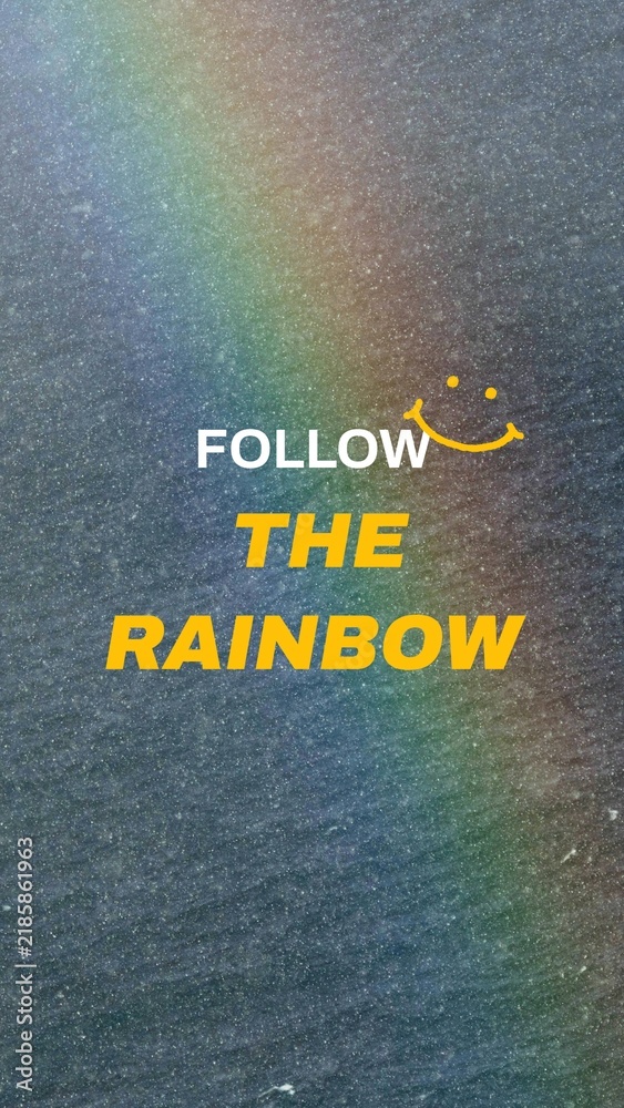 Fototapeta premium Uplifting quote Instagram story template