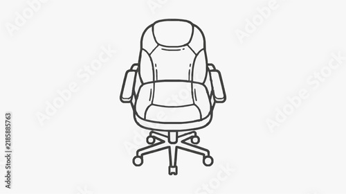 Professional ergonomic office chair with adjustable armrests and five star base