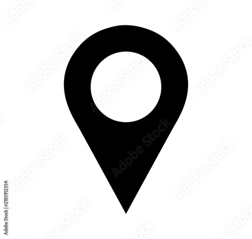 Map Marker Vector Icon Symbol