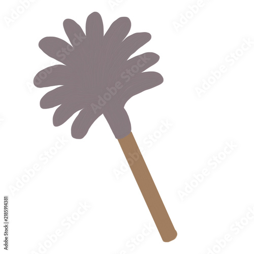 Konstfotografi vector illustration of a duster