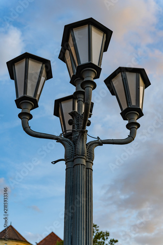 Canvastavla Street lamp architecture