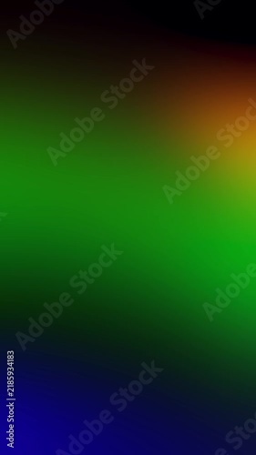 Multicolored real organic light leaks burst overlays film grain effect. Rainbow glow and yellow flare on black background.