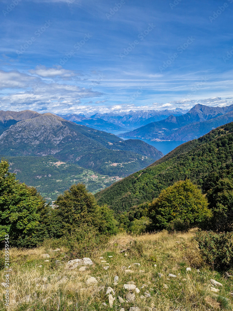 Fototapeta premium Rifugio Venini - Monte Crocione (Linea Cadorna)