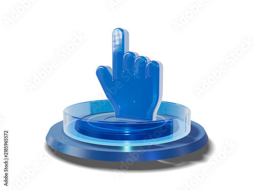 3D Futuristic Cyber Halo Stage Podium Pedestal Platform Display Showcase Presentation for Fintech Cursor Banner Symbol