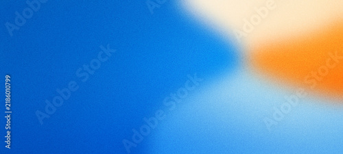 Konstfotografi Cream and blue displaced tangent curves