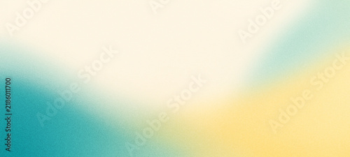 Quadro su tela Mint green and teal widening tonal overlap