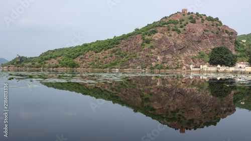 фотографія Sukh Mahal Historic Palace on Jait Sagar Lake in Bundi Rajasthan, India