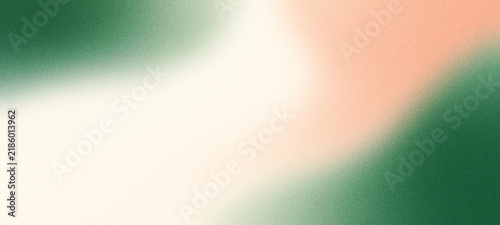 Foto White and dark green widening tonal overlap