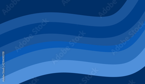Layered Swirl Background with Stripe and Halftone Texture, Blue Line Pattern Design