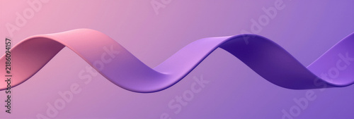 Minimalist and modern abstract ribbon wave background, elegant