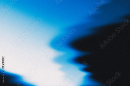 abstract blue and black background, glowing cyan gradient, dark futuristic aesthetic