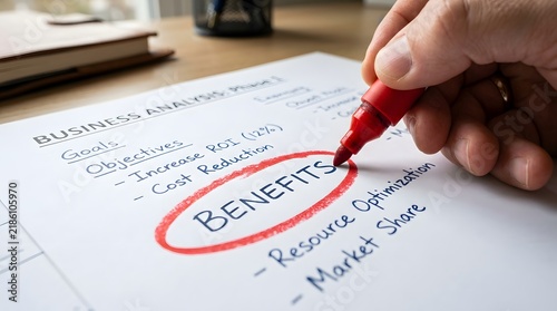 Business Analysis Notes Highlighting Benefits