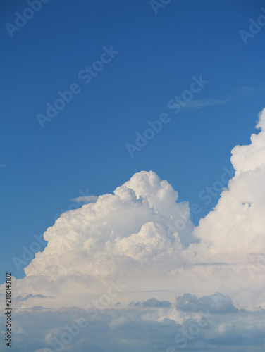 日本、神奈川県、夏の雲