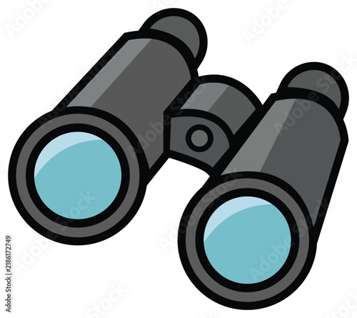 Binocular observation device symbol icon