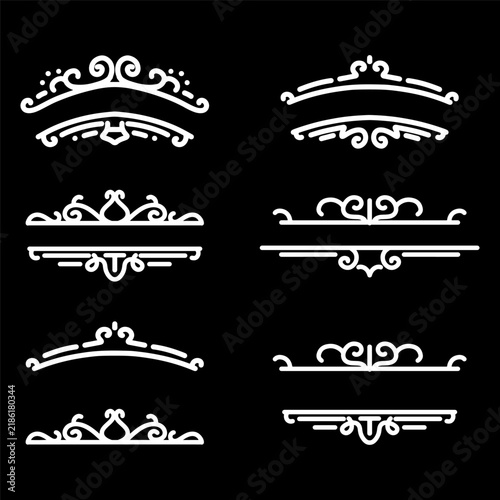 Vintage Ornamental Frame and Decorative Border