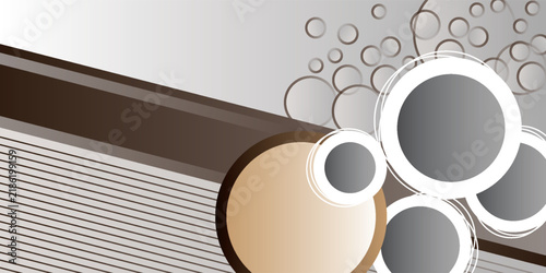 Luxury 3D wallpaper design with elegant round shapes and lines