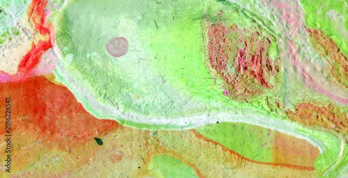 Photography Fluid Artistic Rendering with Grunge Brush Creativity
