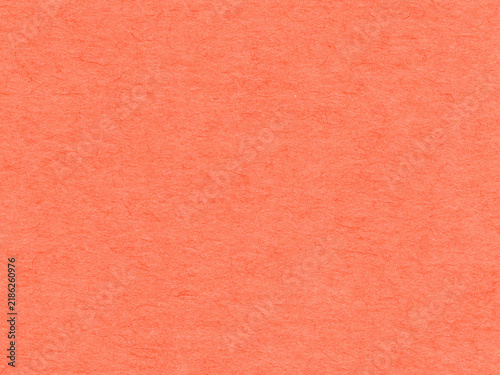 Vibrant Coral Red Japanese Washi Paper Texture