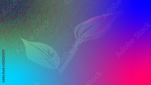 flowercoly gradient colour background