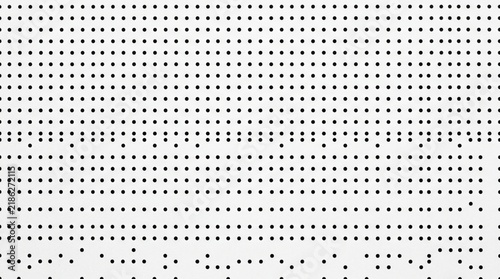 Abstract Geometric Pattern: Black Dots on White Background