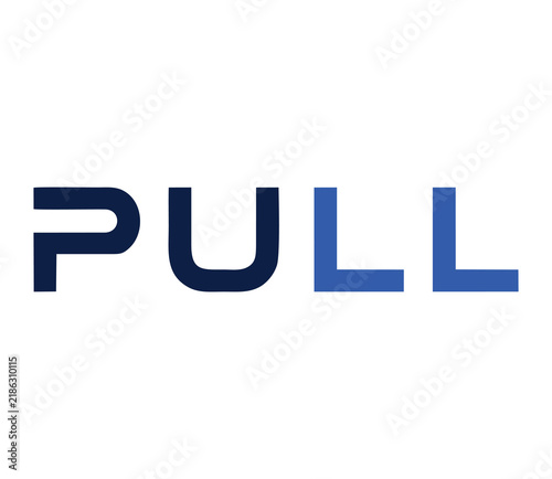 Modern Professional Typography Pull Text Logo Design For Corporate Identity