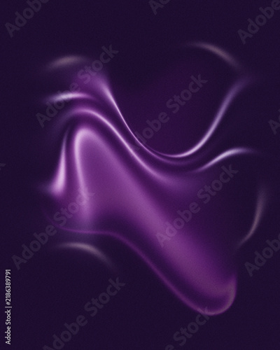 Purple flowing silk waves abstract background with light gradient effect for premium desktop display.
