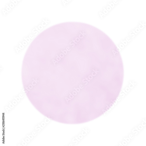 Transperent mauve circle isolated on transperent background.