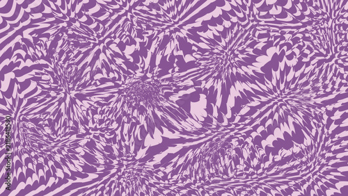 Microscopic close-up reveals intricate purple fibrous structures resembling organic or cellular formations.