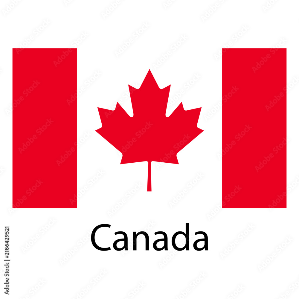 Fototapeta premium Canada national flag